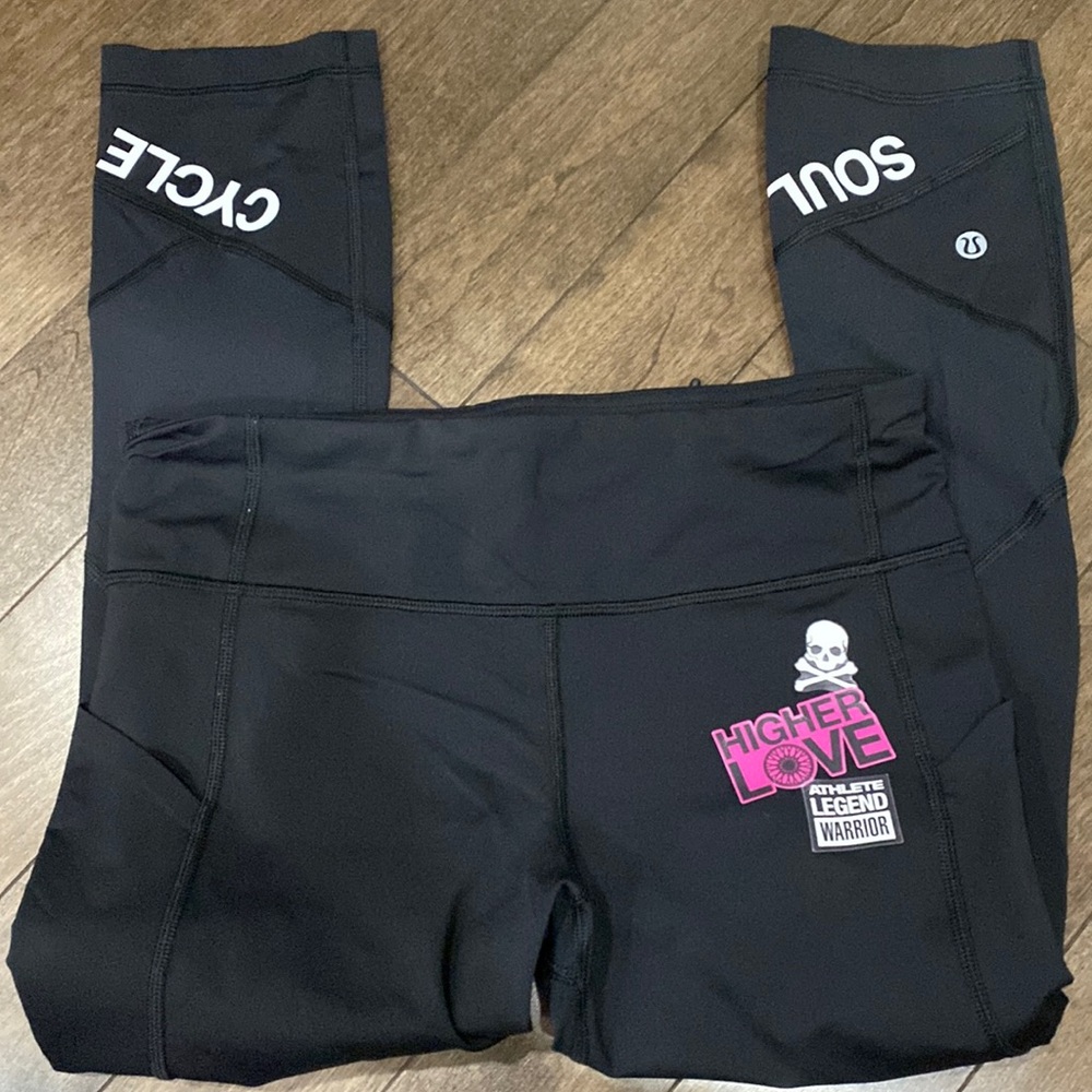 Lulu Lemon x Soulcycle leggings